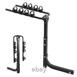 Heavy Duty 4 Bicycle Rear Tow Bar Bike Carrier Car Cycle Rack Hatchback Car/Van