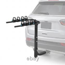 Heavy Duty 4 Bicycle Rear Tow Bar Bike Carrier Car Cycle Rack Hatchback Car/Van