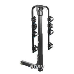 Heavy Duty 4 Bicycle Rear Tow Bar Bike Carrier Car Cycle Rack Hatchback Car/Van