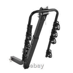 Heavy Duty 4 Bicycle Rear Tow Bar Bike Carrier Car Cycle Rack Hatchback Car/Van