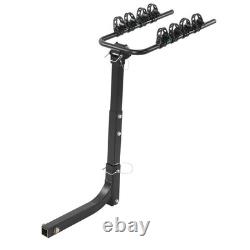 Heavy Duty 4 Bicycle Rear Tow Bar Bike Carrier Car Cycle Rack Hatchback Car/Van