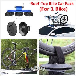 Heavy Duty Auto Car Van Roof Bicycle Suction Rack Carrier Hitch Bike Accessories