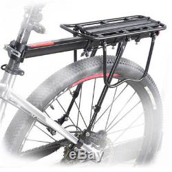 Heavy Duty Back Rear Rack Alloy Bike MTB Bicycle Seat Holder Cargo Carrier 50KG