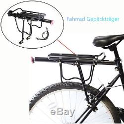 Heavy Duty Bike Bicycle Rear Rack Pannier Back Seat Luggage Support Carrier Kits