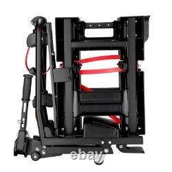 Heavy Duty Foldable E-Bike Carrier Electric 2 Bike Rack 60KG +E-Mark Taillight