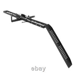 Heavy Duty Motorcycle Carrier Hitch Mount Rack for Dirt Bikes & Trucks, 500LB Ca
