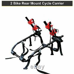 High Quality Rear Trunk Boot Mount 2 Bicycle Carrier Car Rack Bike Cycle