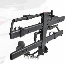 Hitch Mount 2-Bike Rack Bicycle Carrier Front Clamping, Platform Style