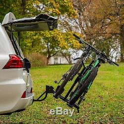 Hitch Mount 2-Bike Rack Bicycle Carrier Front Clamping, Platform Style