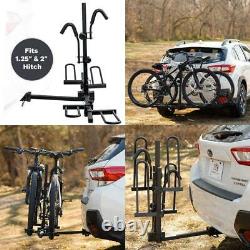 Hitch Mount Bike Rack Carrier Truck SUV Car Hitch Receiver Platform Tray Style