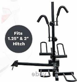 Hitch Mount Bike Rack Carrier Truck SUV Car Hitch Receiver Platform Tray Style