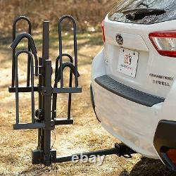 Hitch Mount Bike Rack Carrier Truck SUV Car Hitch Receiver Platform Tray Style