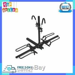 Hitch Tray Bike Small Tire Rack Mount Trailer Suv Style Universal Carrier New