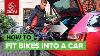 How To Fit A Bike Into Almost Any Car Transport A Bike Without A Roof Rack