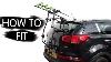 How To Fit Green Valley Bike Cycle Carrier Rack Kia Sportage
