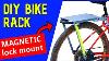 How To Make A Bike Rear Rack W A Magnetic U Lock Mount No Welding