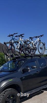 INNO Tyre Hold 2 INA389 bike roof rack carrier X 3 cycle / E bike carrier