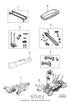 Jaguar Genuine Rear Mounted Cycle Bicycle Bike Carrier Lighting Harness T4K1472