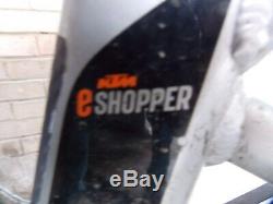 KTM E. Shopper-ELEC BIKE-LOAD CARRIER-2013-BOSCH/SHIMAN0-c/w BATT/CHARGER/KEYSETC