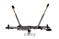 Kuat NV Hitch Mounted 2-bike Carrier Gray/Orange (2 hitch) New in Box