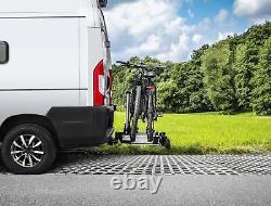 LAS Eufab Double Door Clutch Carrier SD260 for 2 Bicycles E-Bike Sliding