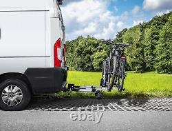 LAS Eufab Double Door Clutch Carrier SD260 for 2 Bicycles E-Bike Sliding