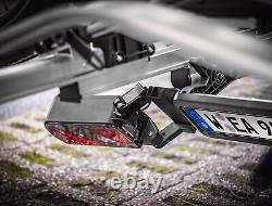 LAS Eufab Double Door Clutch Carrier SD260 for 2 Bicycles E-Bike Sliding
