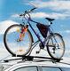 Lockable Car & 4x4 Roof Bar 1 Single 15kg Bike Bicycle Travel Rack Carrier NEW