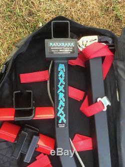 Maxxraxx 4 Bike Voyager Flange Black Cycle Carrier (Full Kit)