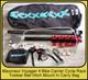 Maxxraxx Voyager 4 Bike Carrier Cycle Rack Towbar Ball Hitch Mount In Carry Bag