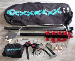 Maxxraxx Voyager 4 Bike Carrier Cycle Rack Towbar Ball Hitch Mount In Carry Bag