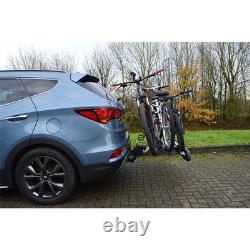 Maypole BC3013 Cycle Carrier Bike Rack x2 Tow Ball Mounted 3 Bicycle Capacity