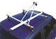 Maypole Car Roof Bar Mounted Upright Stand Cycle Bike Travel Rack Carrier 15kg