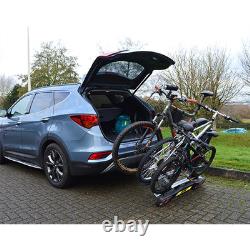 Maypole Towball Mounted Car Rear Tow Bar Cycle Holder 3 Bike Carriers 45kg Load