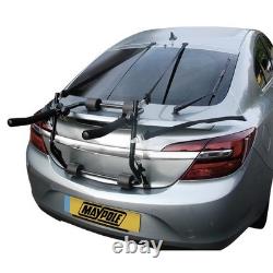 Maypole X551773700 Cycle Carrier Bike Rack x2 Rear Mounted 2 Bicycle Capacity
