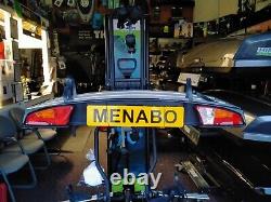 Menabo ALCOR 3 Bike Towbar Mounted Cycle Carrier ex display model Missing key
