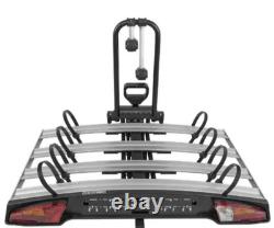 Menabo Alcor Tow Ball Mounted Bike Carrier 4 Cycle Rack Rear Mount Car Transport