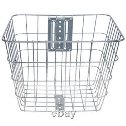 Metal Bike Basket Bike Pet Carrier Basket Cycle Basket Large Bike Basket