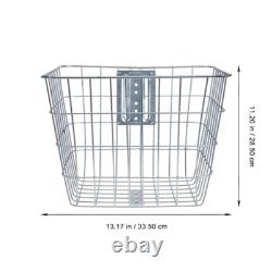 Metal Bike Basket Bike Pet Carrier Basket Cycle Basket Large Bike Basket