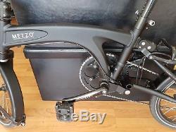 Mezzo D10 Foldable Bike in Good Condition, Commuter and Carrier Bags Included