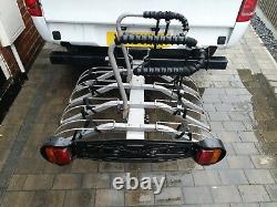 Mottez 4 Bike Tow Bar Cycle Carrier Very Strong Construction With Tilt Mechanism