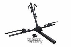 Mountain Bike Tire Bicycle Adjustable Hitch Rack Universal & Folds Carrier