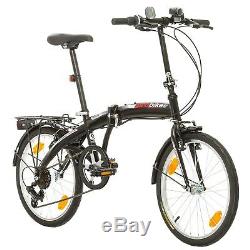 Multibrand, PROBIKE FOLDING 20, 20 inch, 310 mm, Folding City Bike, 6 speed