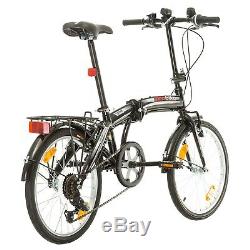 Multibrand, PROBIKE FOLDING 20, 20 inch, 310 mm, Folding City Bike, 6 speed