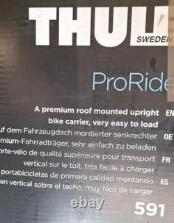 NEW Genuine Thule Cycle Bike Carrier Pro Ride 591 55701SBA10 santa fe kia stonic