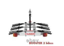 New Booster 3 Bike e-bike Carrier Cycle Rack on Tow bar Mounted 7/13pin plug