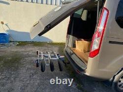 New Booster 4 Bike e-bike Carrier Cycle Rack on Tow bar Mounted 7/13pin plug