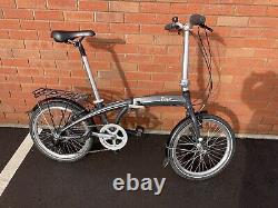 Orus Aluminium Folding Bike 20 Wheels, Mudguard, Kickstand & Rear Carrier