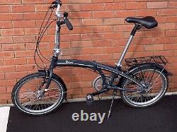 Orus Aluminium Folding Bike 20 Wheels, Mudguard, Kickstand & Rear Carrier