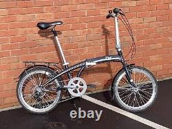 Orus Aluminium Folding Bike 20 Wheels, Mudguard, Kickstand & Rear Carrier